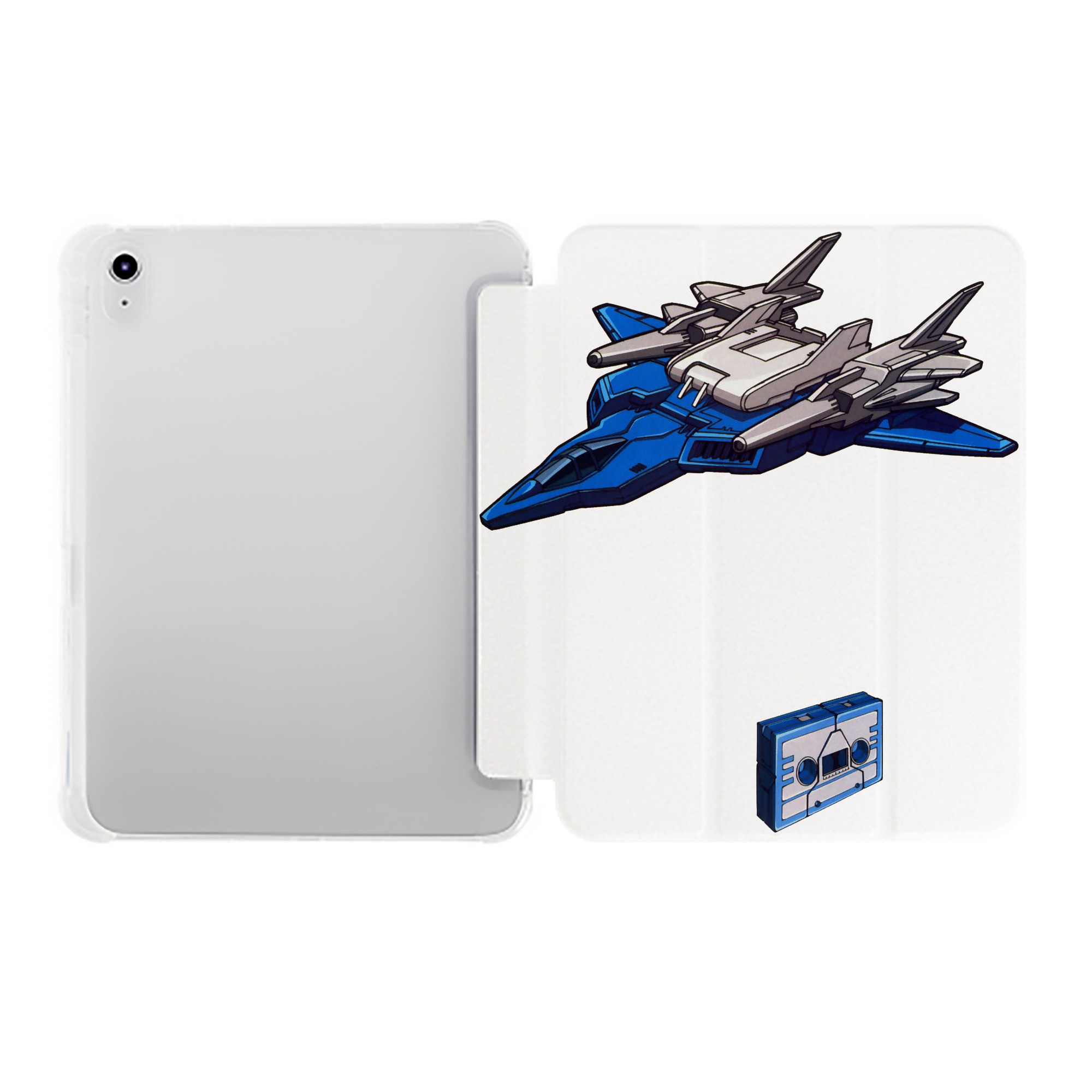 （画像用）  IPad ケース ペン収納付き 三つ折りスタンド PUレザー×シリコン 対応機種9.5/10.5/10.9インチ